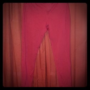 Red Stretchy, Skinny Pants